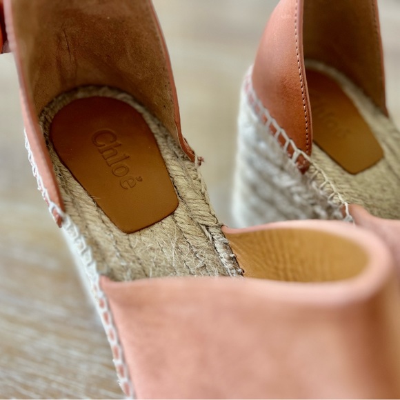 Chloé | Brown Suede Espadrilles - Picture 10 of 16